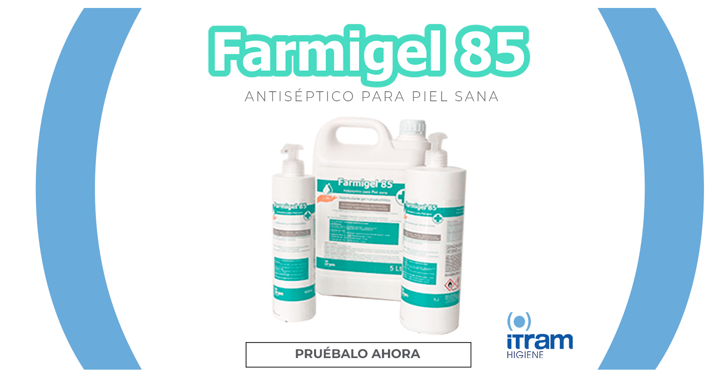 Farmigel 85 desinfectante virucida apto para coronavirus registrado